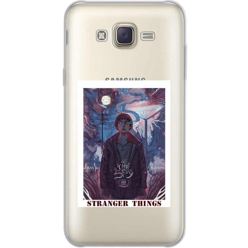 Прозрачный чехол Uprint Samsung J701 Galaxy J7 Neo Duos Stranger Things