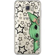 Прозрачный чехол Uprint Samsung J701 Galaxy J7 Neo Duos Baby Yoda