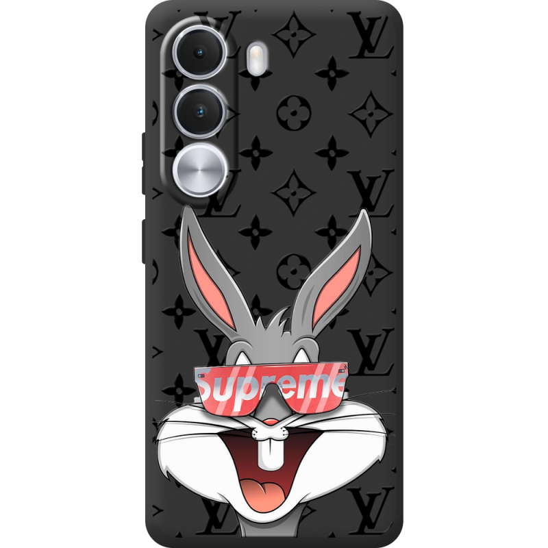 Чорний чохол BoxFace Realme C100i looney bunny