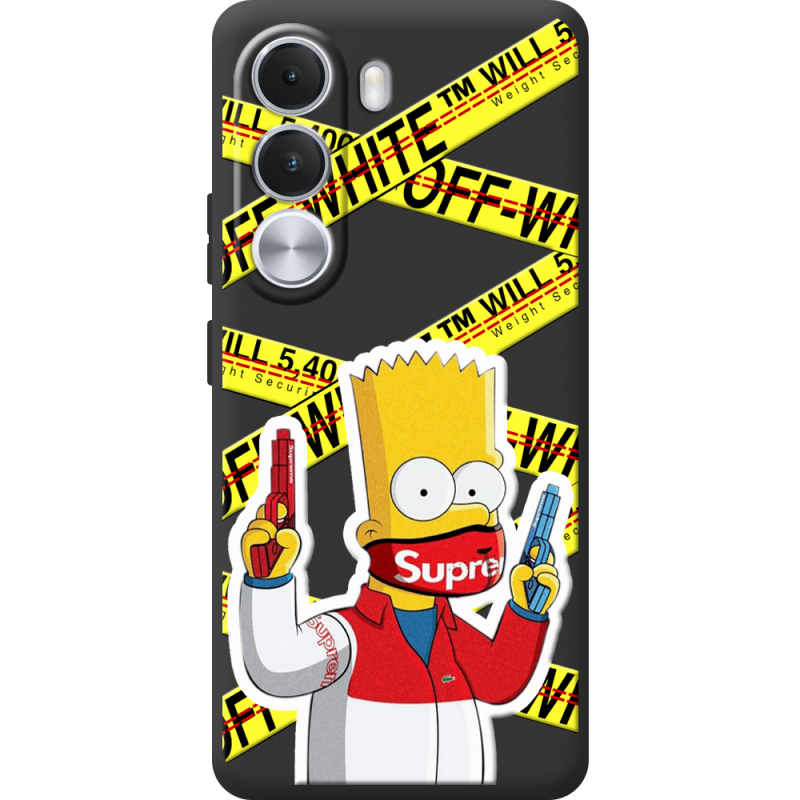 Чорний чохол BoxFace Realme C100i White Bart