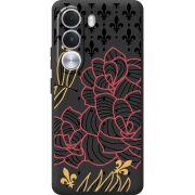 Чорний чохол BoxFace Realme C100i FranceFlowers