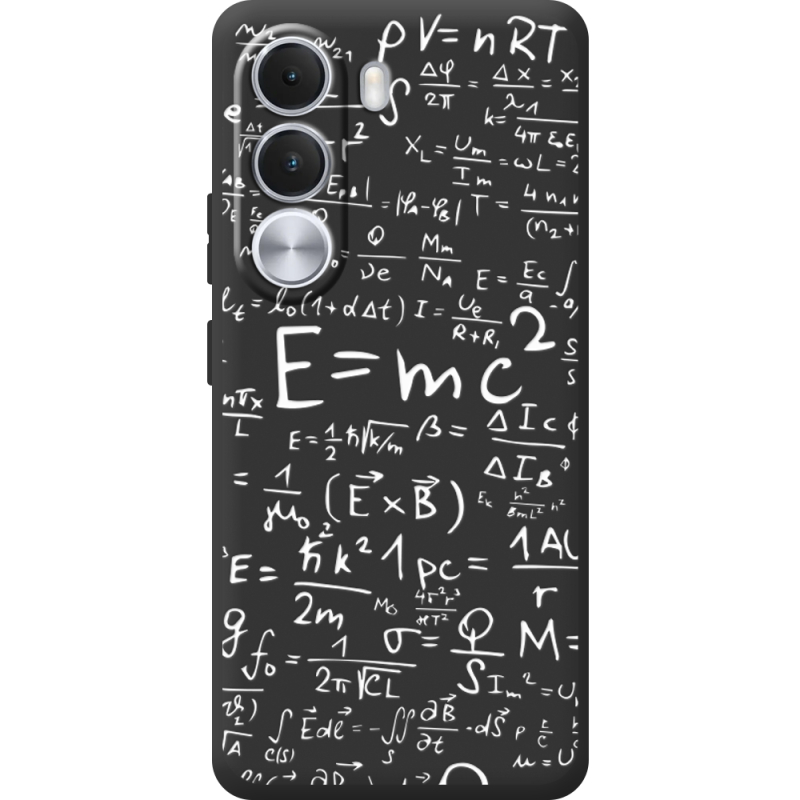 Чорний чохол BoxFace Realme C100i E=mc2