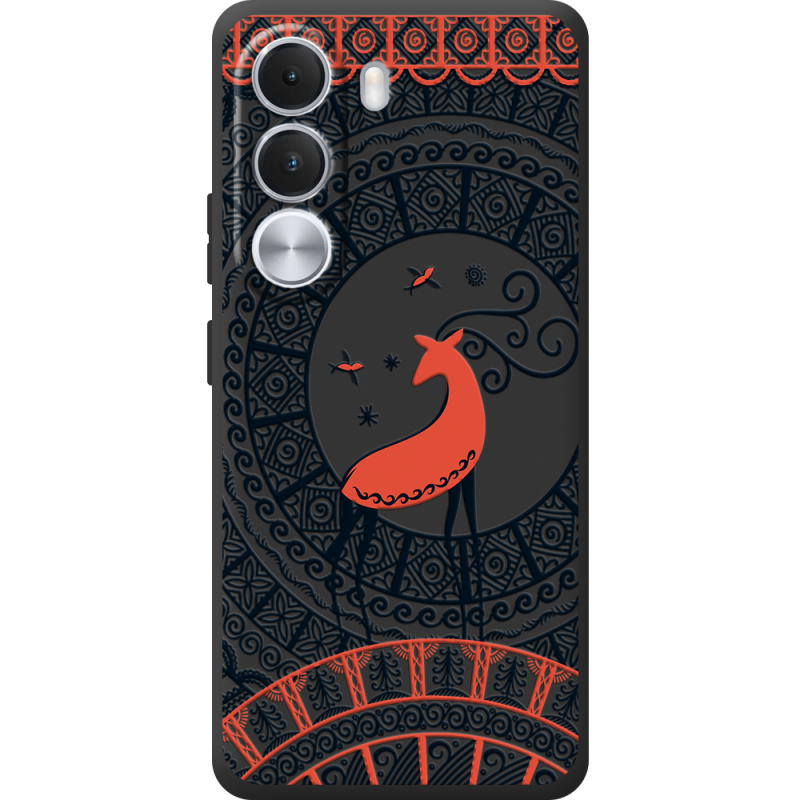 Чорний чохол BoxFace Realme C100i Ornament