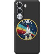 Чорний чохол BoxFace Realme C100i NASA