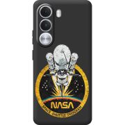 Чорний чохол BoxFace Realme C100i NASA Spaceship