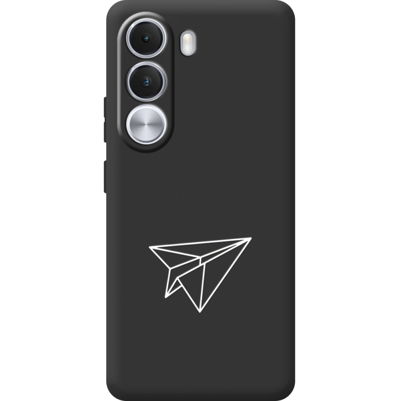 Чорний чохол BoxFace Realme C100i Paper Plane