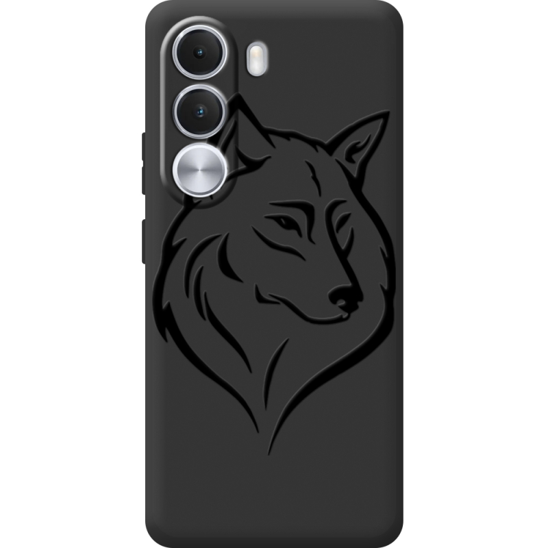 Чорний чохол BoxFace Realme C100i Wolf