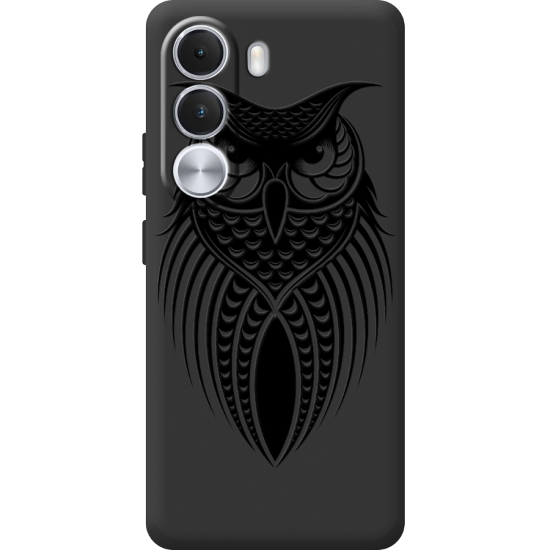 Чорний чохол BoxFace Realme C100i Owl