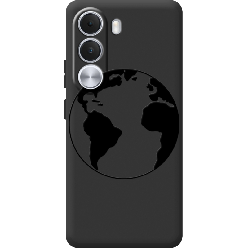 Чорний чохол BoxFace Realme C100i Earth