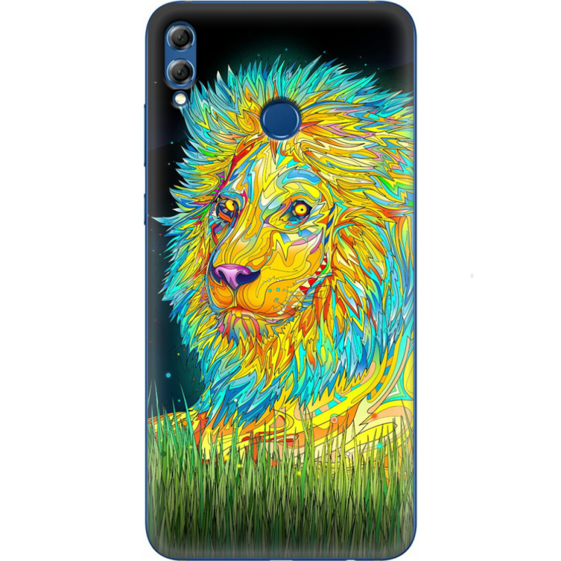 Чехол Uprint Honor 8x Max Moonlight Lion