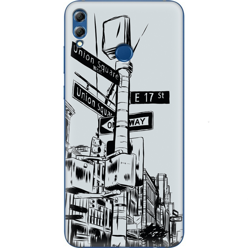 Чехол Uprint Honor 8x Max 17 Street