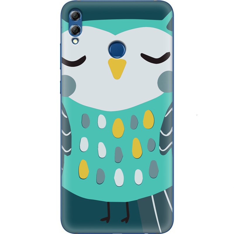Чехол Uprint Honor 8x Max Green Owl