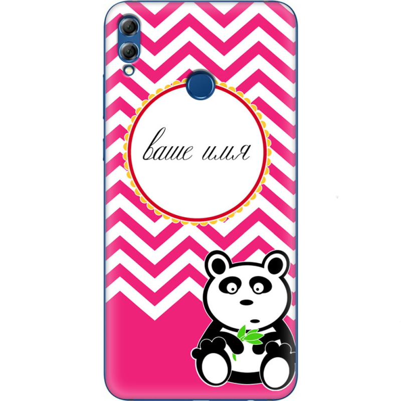 Чехол Uprint Honor 8x Max Именной Panda