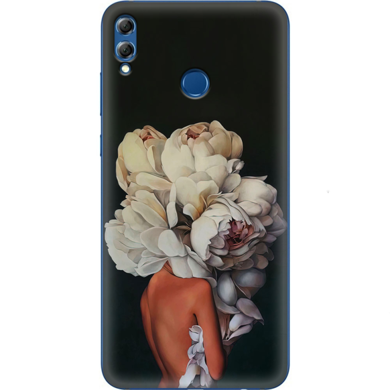 Чехол Uprint Honor 8x Max Exquisite White Flowers