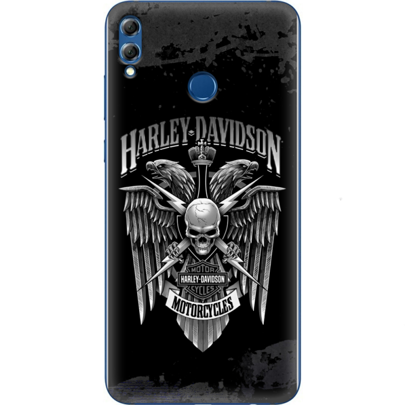 Чехол Uprint Honor 8x Max Harley Davidson