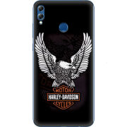 Чехол Uprint Honor 8x Max Harley Davidson and eagle