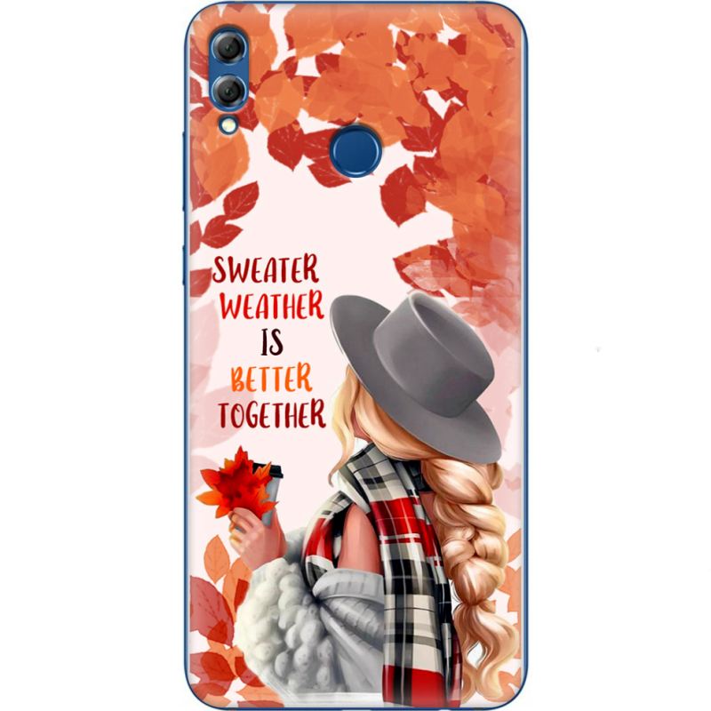 Чехол Uprint Honor 8x Max Sweater Weather