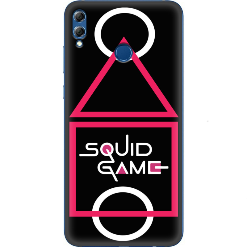 Чехол Uprint Honor 8x Max siquid game игра в кальмара