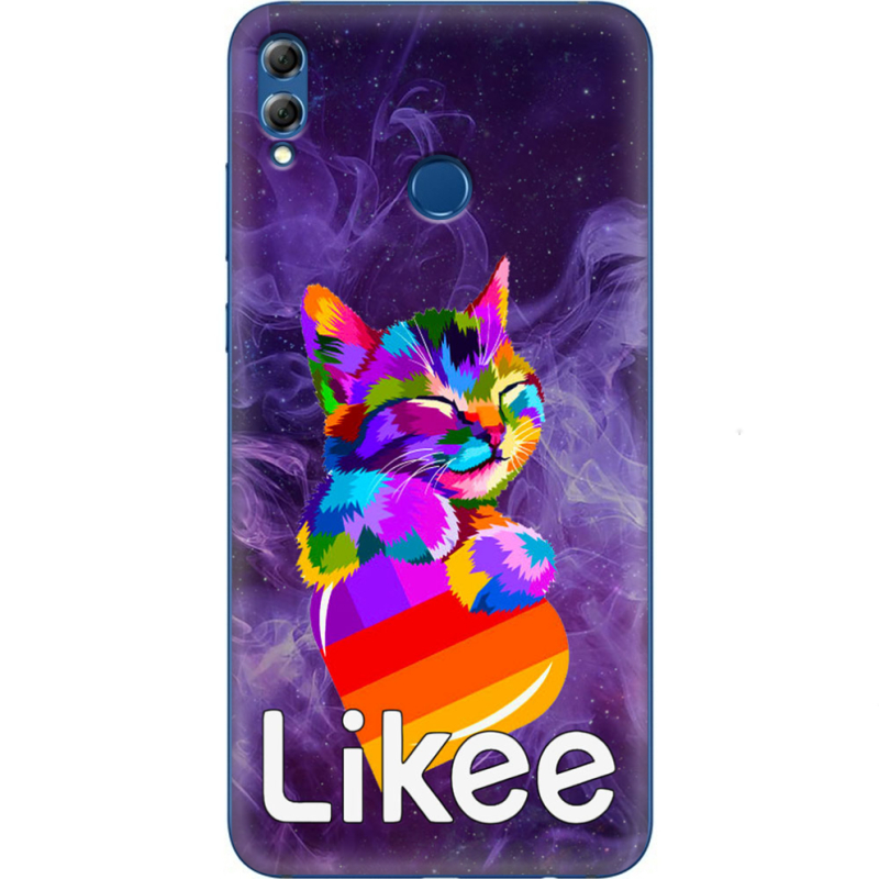 Чехол Uprint Honor 8x Max Likee Cat