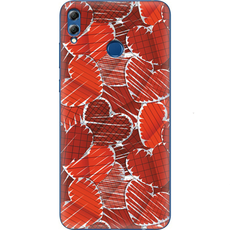 Чехол Uprint Honor 8x Max Heart Strings