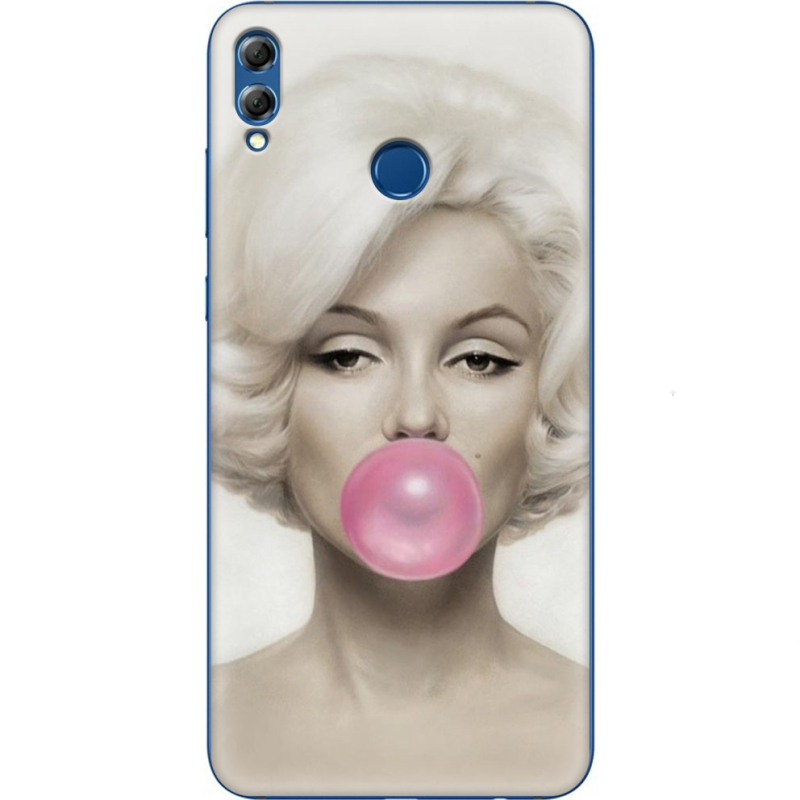 Чехол Uprint Honor 8x Max Marilyn Monroe Bubble Gum