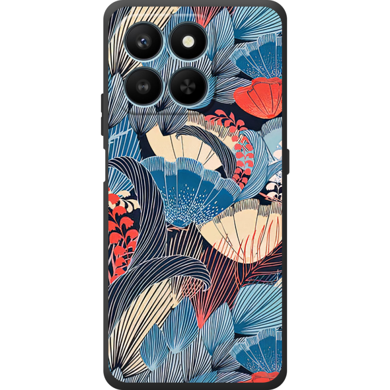 Чохол BoxFace Honor 400 Smart Blue Herb