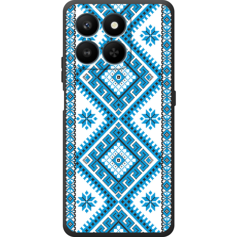 Чохол BoxFace Honor 400 Smart Блакитний Орнамент