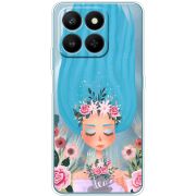 Прозорий чохол BoxFace Honor 400 Smart Blue Hair