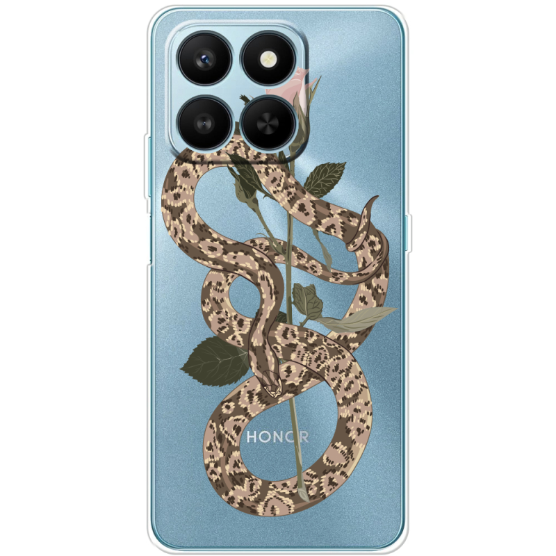Прозорий чохол BoxFace Honor 400 Smart Glamor Snake