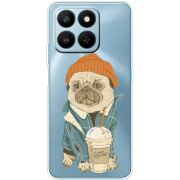 Прозорий чохол BoxFace Honor 400 Smart Dog Coffeeman