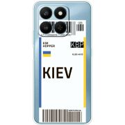 Прозорий чохол BoxFace Honor 400 Smart Ticket Kiev