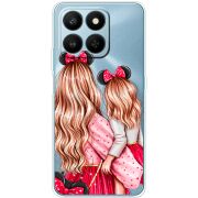 Прозорий чохол BoxFace Honor 400 Smart Mouse Girls