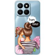Прозорий чохол BoxFace Honor 400 Smart Super Mama and Daughter