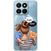 Прозорий чохол BoxFace Honor 400 Smart Super Mama and Son