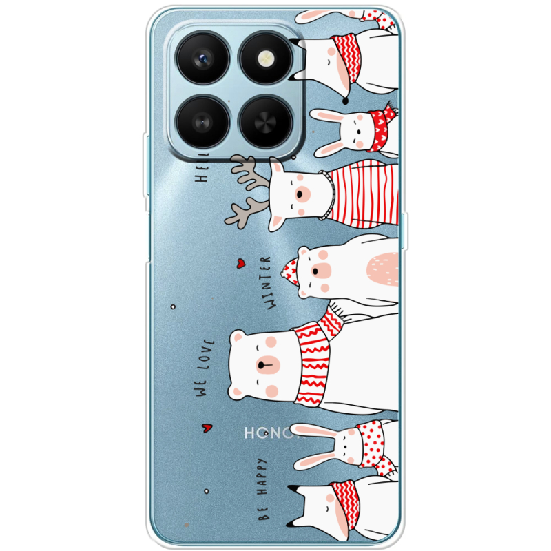 Прозорий чохол BoxFace Honor 400 Smart The Friendly Beasts
