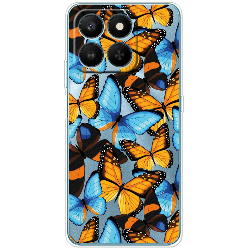 Прозорий чохол BoxFace Honor 400 Smart Butterfly Morpho