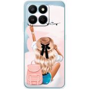 Прозорий чохол BoxFace Honor 400 Smart Travel Girl