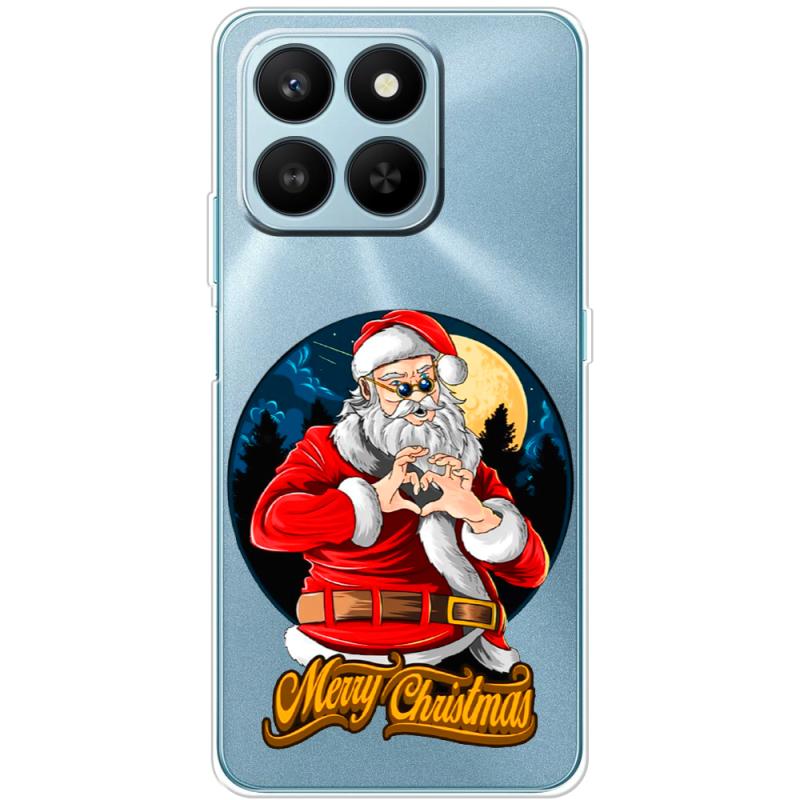 Прозорий чохол BoxFace Honor 400 Smart Cool Santa