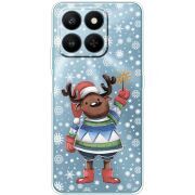 Прозорий чохол BoxFace Honor 400 Smart Christmas Deer with Snow