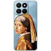 Прозорий чохол BoxFace Honor 400 Smart Девушка с жемчужной серёжкой