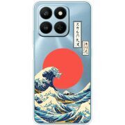 Прозорий чохол BoxFace Honor 400 Smart Большая волна в Канагаве