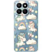 Прозорий чохол BoxFace Honor 400 Smart Unicorns