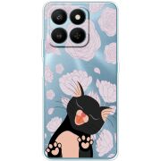 Прозорий чохол BoxFace Honor 400 Smart Meow