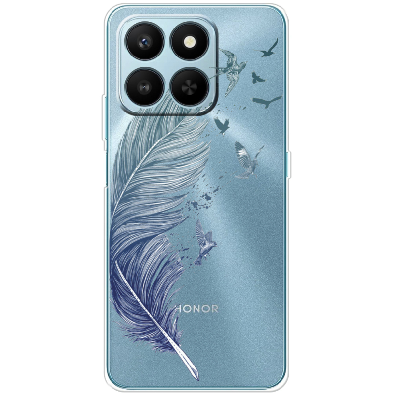 Прозорий чохол BoxFace Honor 400 Smart Feather