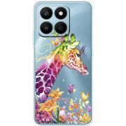 Прозорий чохол BoxFace Honor 400 Smart Colorful Giraffe