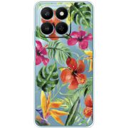 Прозорий чохол BoxFace Honor 400 Smart Tropical Flowers