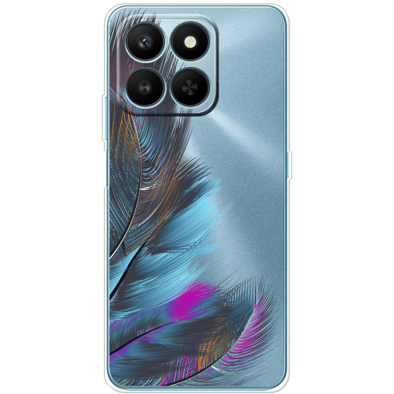 Прозорий чохол BoxFace Honor 400 Smart Feathers