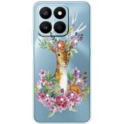 Чохол зі стразами Honor 400 Smart Deer with flowers