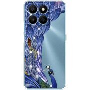 Чохол зі стразами Honor 400 Smart Peafowl