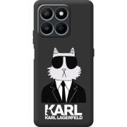 Чорний чохол BoxFace Honor 400 Smart Cat in Black
